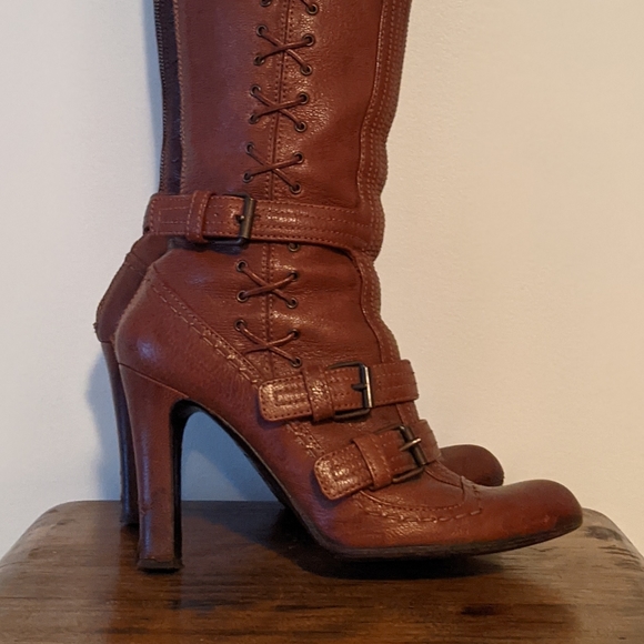 Alexander McQueen knee high boots - Picture 2 of 8